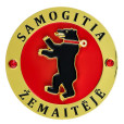 Fridge Magnet Samogitia with Spinning Bear